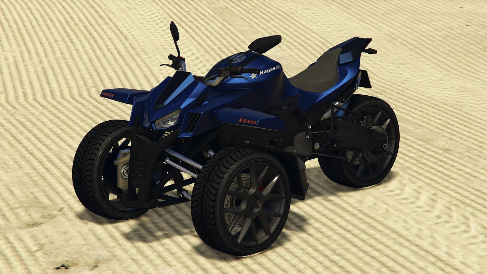 The Nagasaki Stryder is among the vehicles not worth purchasing in GTA Online this week (Image via Rockstar Games || GTA Wiki)