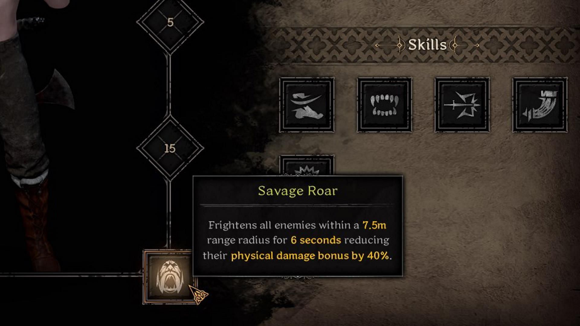 Savage Roar is a great skill choice for Barbarian (Image via Ironmace)