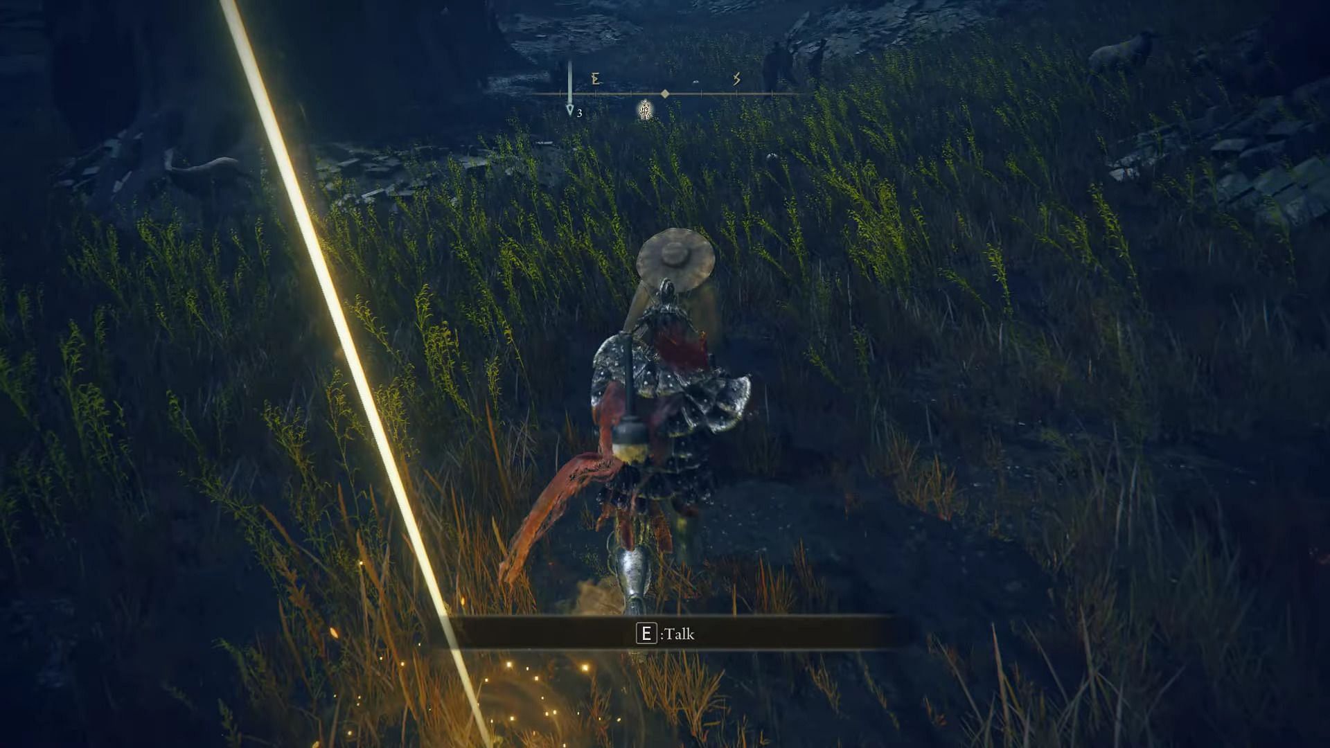 Using the emote (Image via FromSoftware)