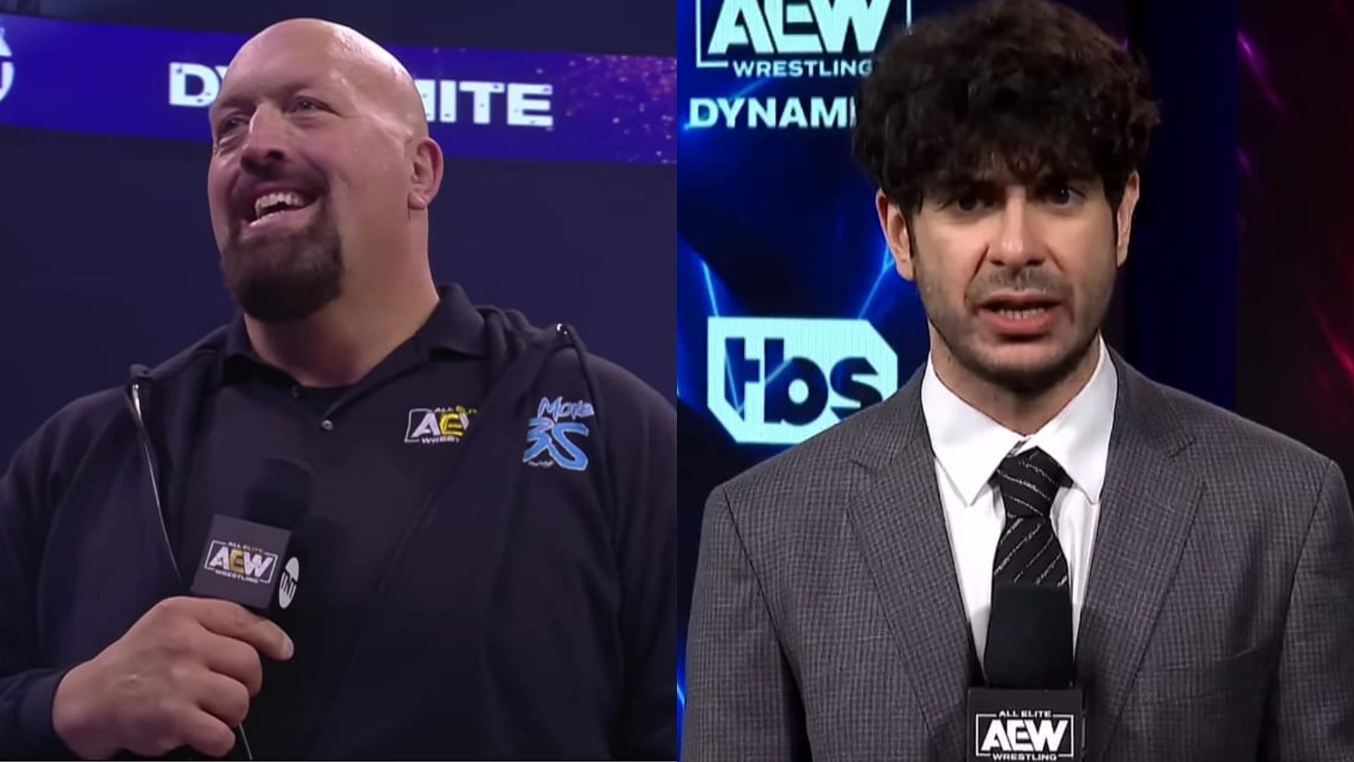 As great as he is as a booker, Tony Khan has struggled to elevate the giants on the AEW roster. [Image credits: AEW YouTube channel]