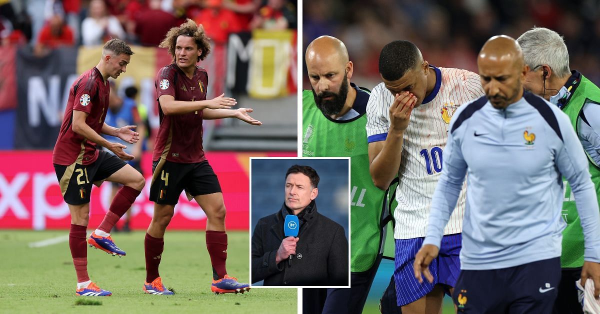 Sutton made his prediction for France v Belgium