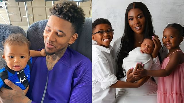 In Photos: Nick Young and Keonna Green shower their 5YO son Nyce with ...