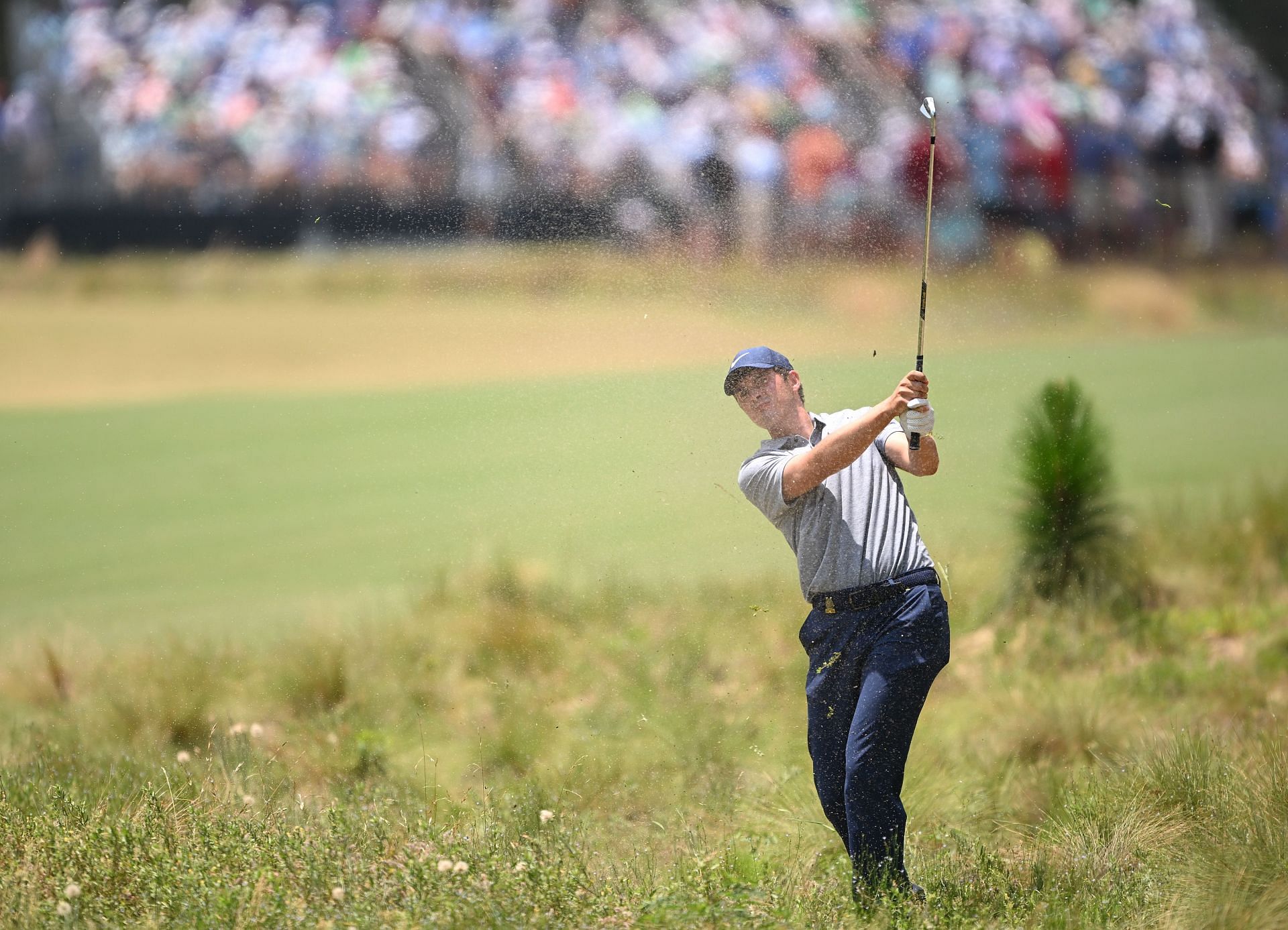 Davis Thompson at the U.S. Open - Round One