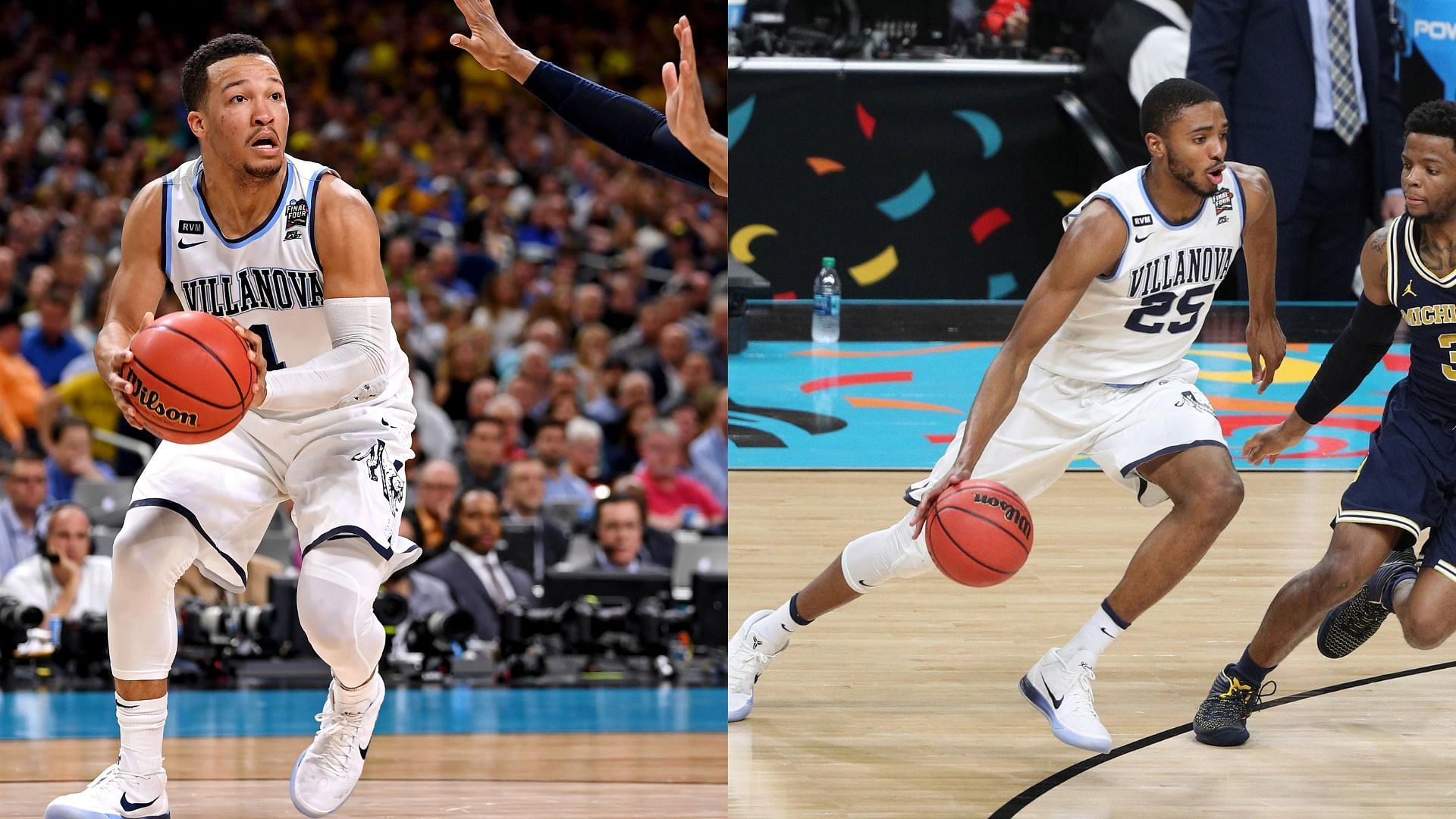 Jalen Brunson and Mikal Bridges are among the top Villanova players in the NBA who won an NCAA title