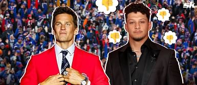 WATCH: Patrick Mahomes faces boos from Patriots fans at Tom Brady's Hall of Fame induction