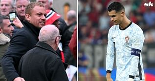 “He’s just wounded” - Ex-Manchester United star Wes Brown explains why Cristiano Ronaldo was annoyed after substitution in Georgia loss