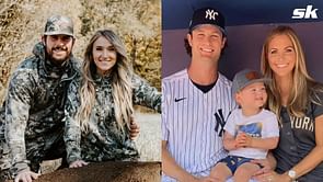 In Photos: Carlos Rodon's wife Ashley gets emotional over heartfelt birthday surprise from Yankees ace's better-half Amy Cole