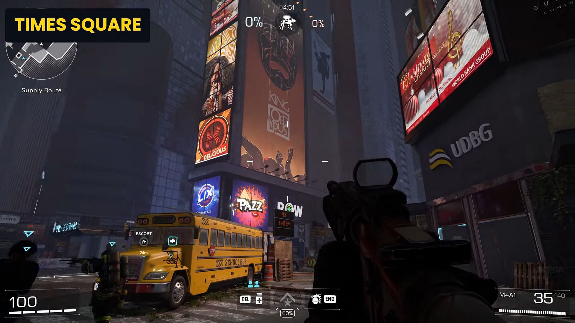 Times Square map in XDefiant (Image via Ubisoft)