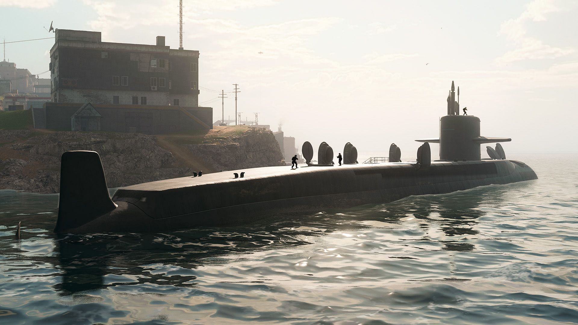 The secret submarine in Warzone Rebirth Island
