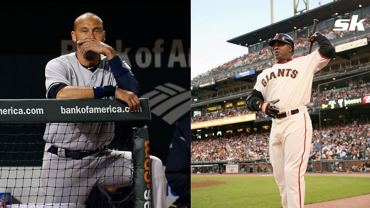 MLB fans react to Derek Jeter, Barry Bonds being named captains for celebrity softball game at Rickwood Field (Via Getty)