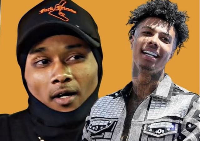 Who is Blueface's brother, Andre Harvey?