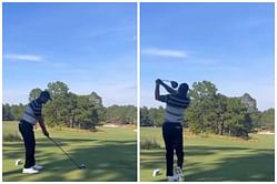 WATCH: Tiger Woods practices at Pinehurst #2 ahead of 2024 US Open