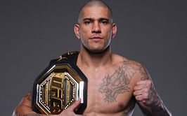 Alex Pereira and four of the most active champions in UFC history