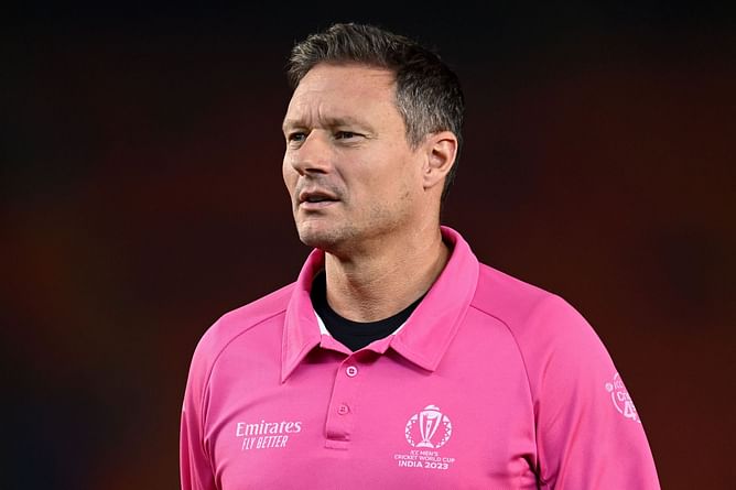 Is Richard Kettleborough among the umpires named for the India vs South Africa 2024 T20 World Cup final?