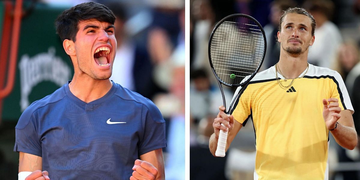 Carlos Alcaraz vs Alexander Zverev is the French Open men