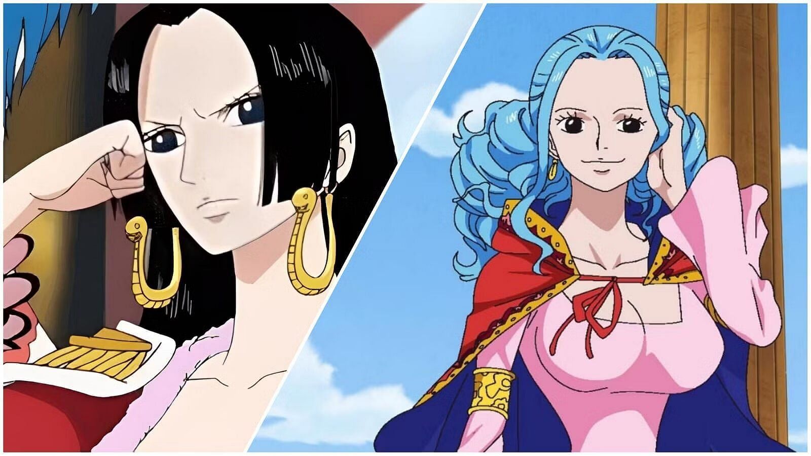 Boa Hancock and Vivi D. Nefertari are two other candidates to join the crew (Image via Toei Animation).