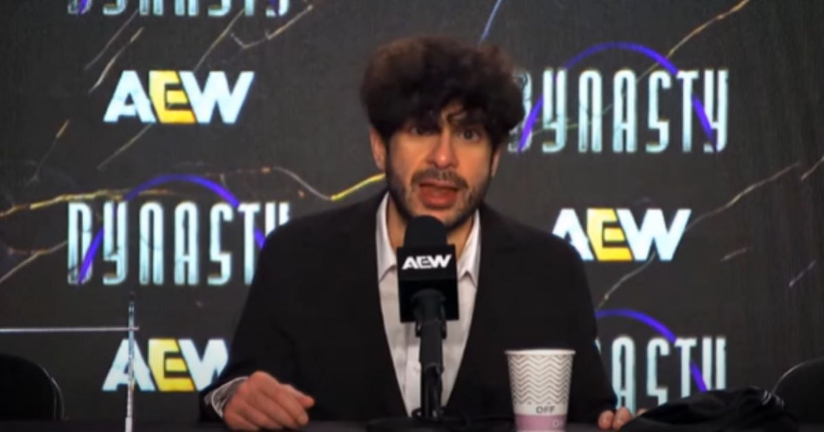 Tony Khan at 2024 Dynasty presser [Image via AEW YouTube]