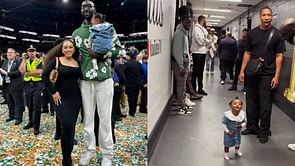 "Celebrating our daughter's first steps" - Former Celtic Tacko Fall's kid reaches major milestone amid title celebrations
