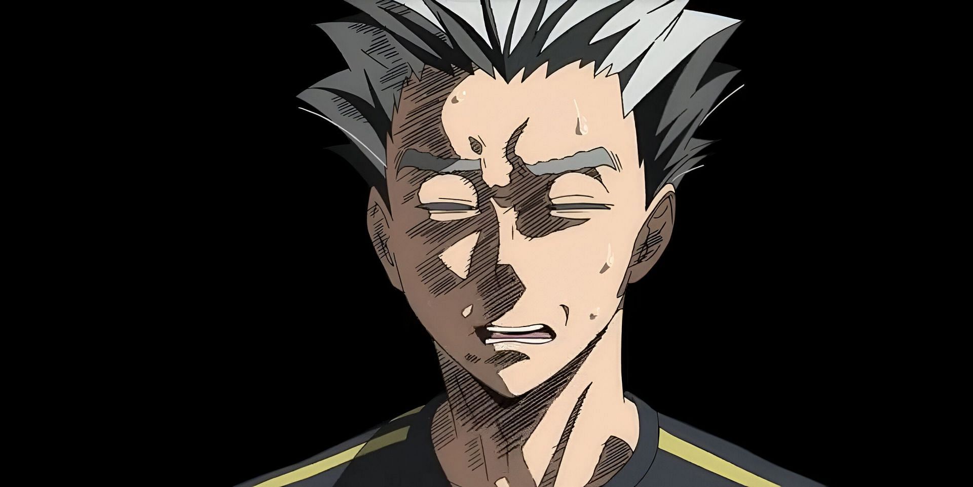 Kotaro Bokuto as seen in Haikyuu!! (Image via Production I.G)