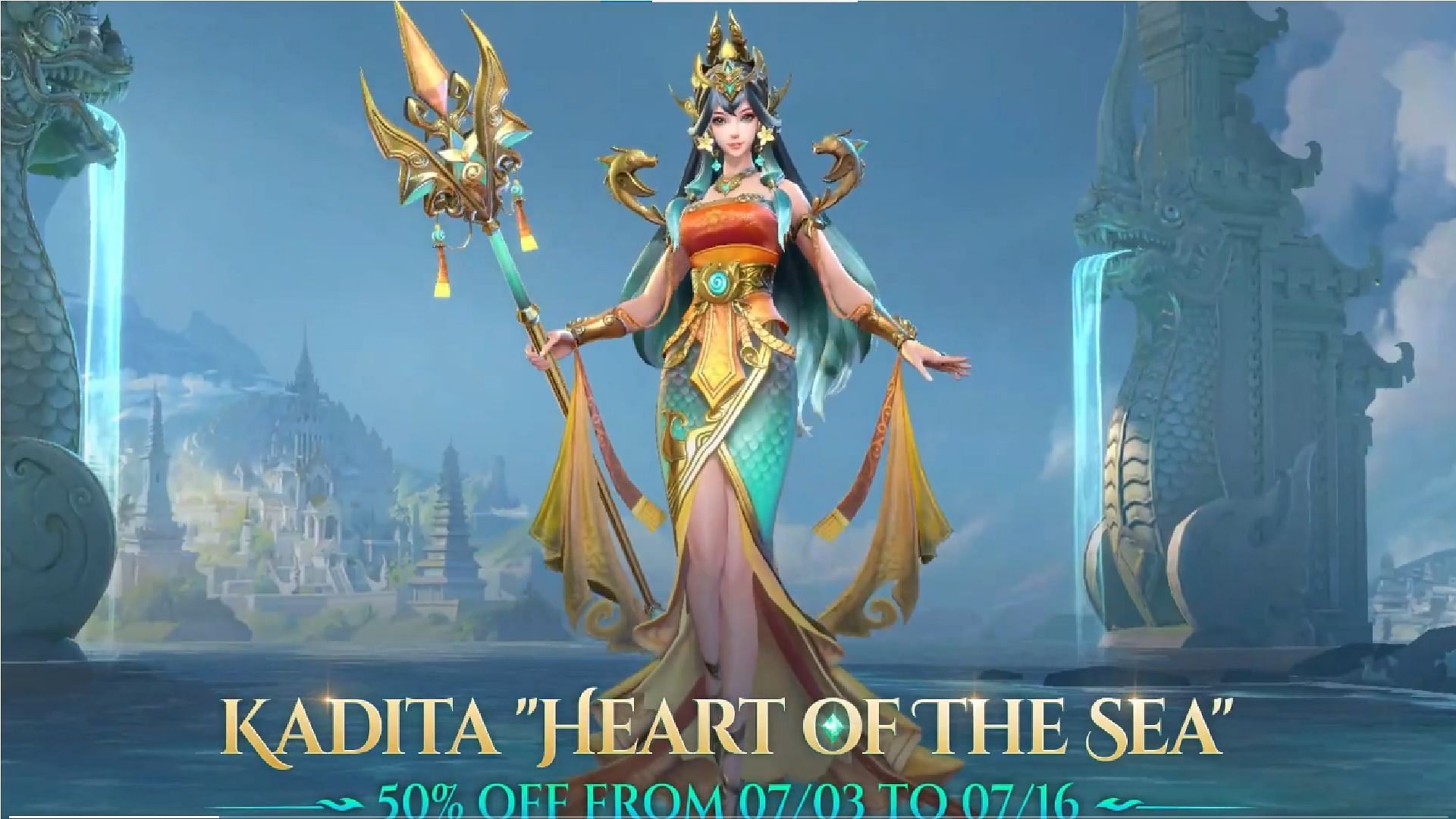 Kadita Heart of the Sea skin will be available at a discount (Image via Moonton Games)