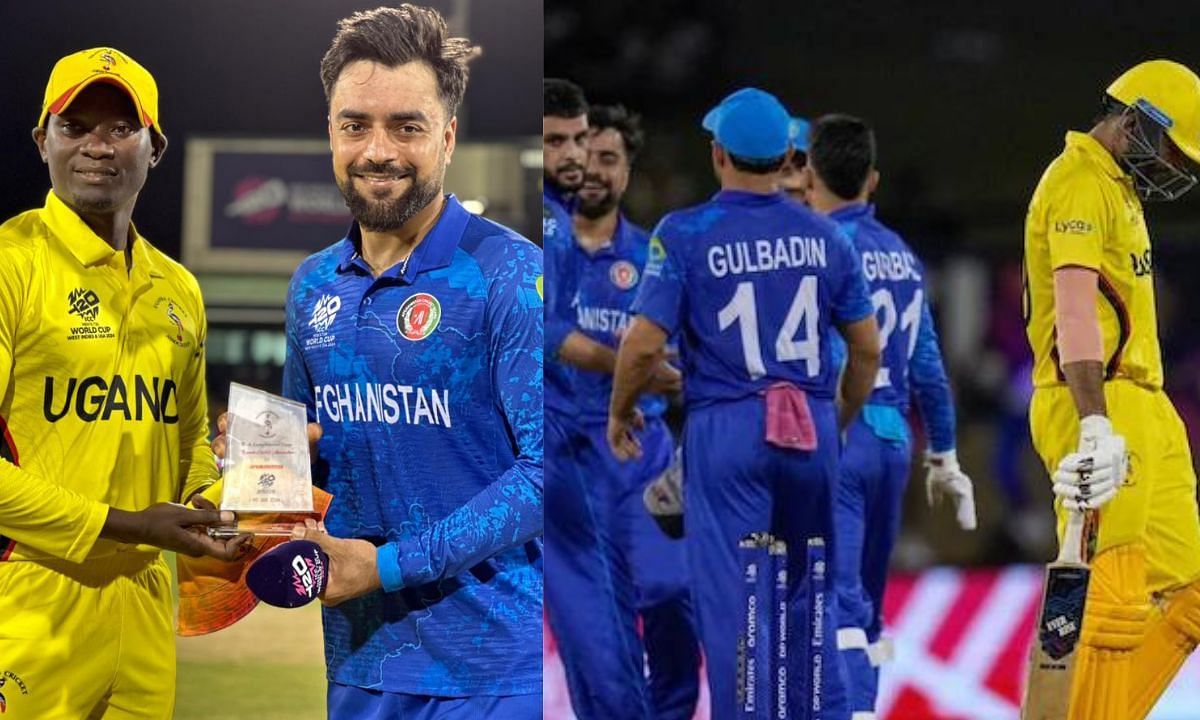 युगांडा के कप्तान ने दिया इस्तीफा (Photo Credit - Afghanistan Cricket Board X/AP)