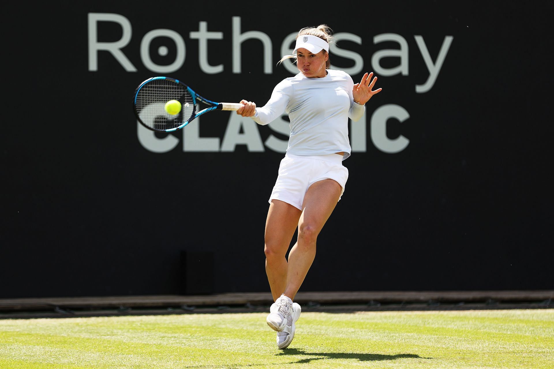 Yulia Putintseva at the 2024 Rothesay Classic Birmingham. (Photo: Getty)