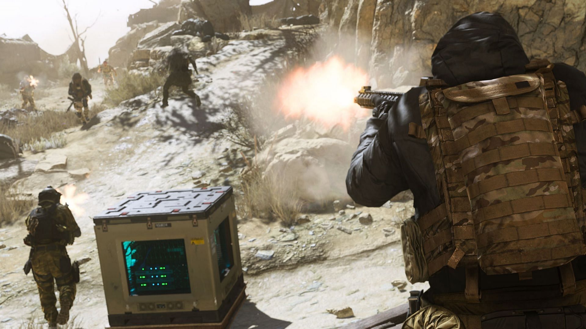 A still from Cyber Attack mode from Modern Warfare 2019 (Image via Activision)