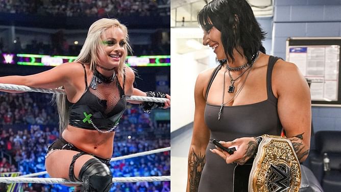 WWE sends Rhea Ripley a message after Liv Morgan appears at event with world championship