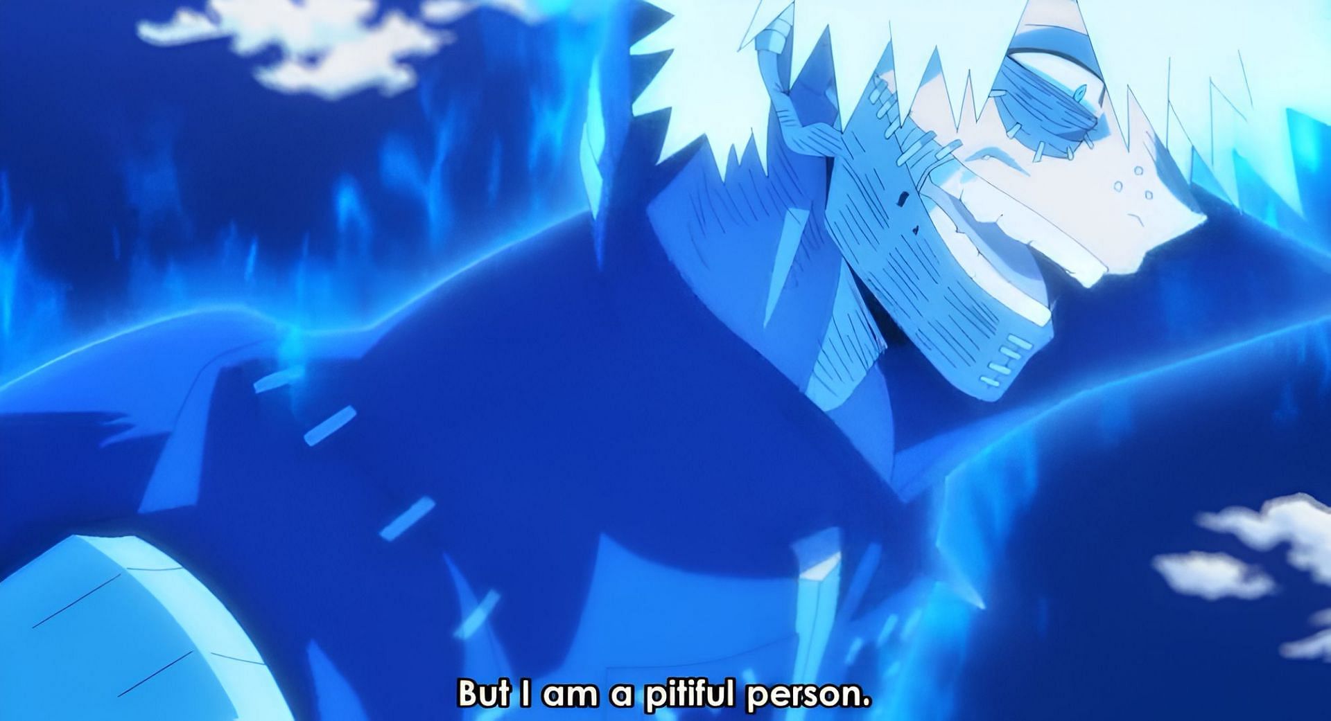 Dabi as seen in the anime (Image via BONES)