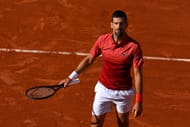 Novak Djokovic at the 2024 French Open.