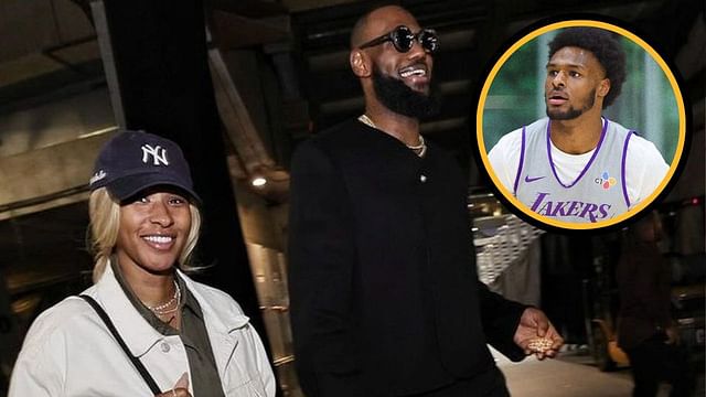 NBA Insider shares LeBron James & Savannah James' emotional moments in New  York after Bronny James' NBA draft selection - "Weight of the moment"