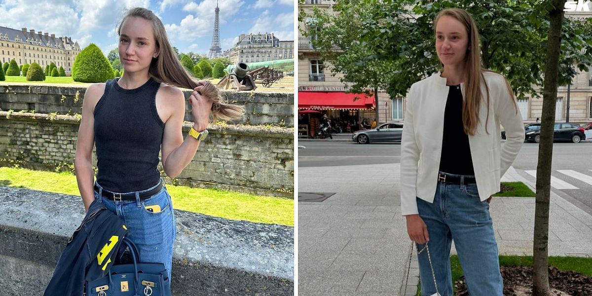 Elena Rybakina goes sight-seeing in Paris