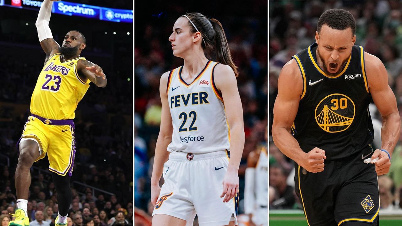 Caitlin Clark joins LeBron James and Steph Curry in most-favorited athlete rankings as Fever rookie