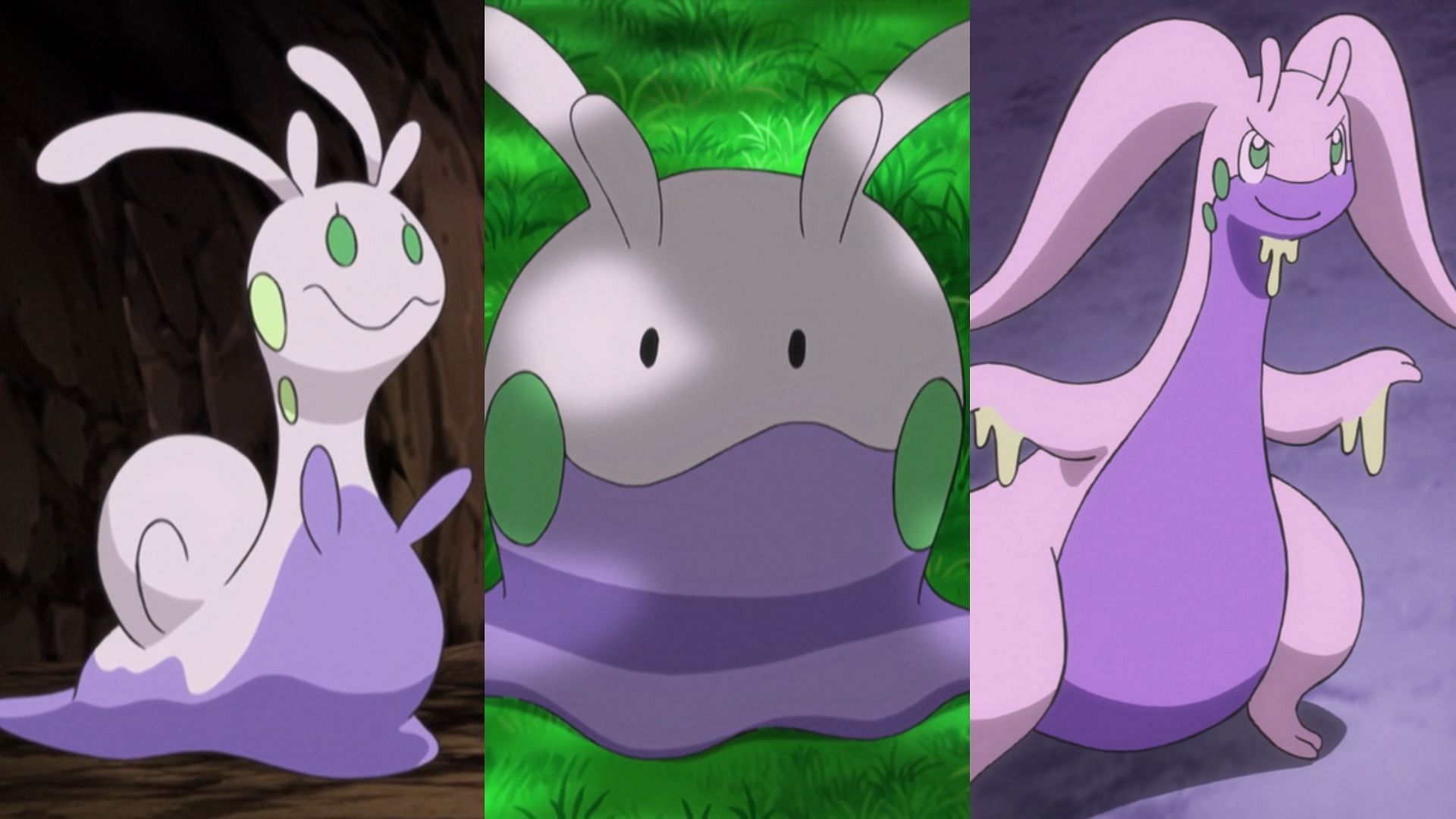 Goomy family (Image via The Pokemon Company)