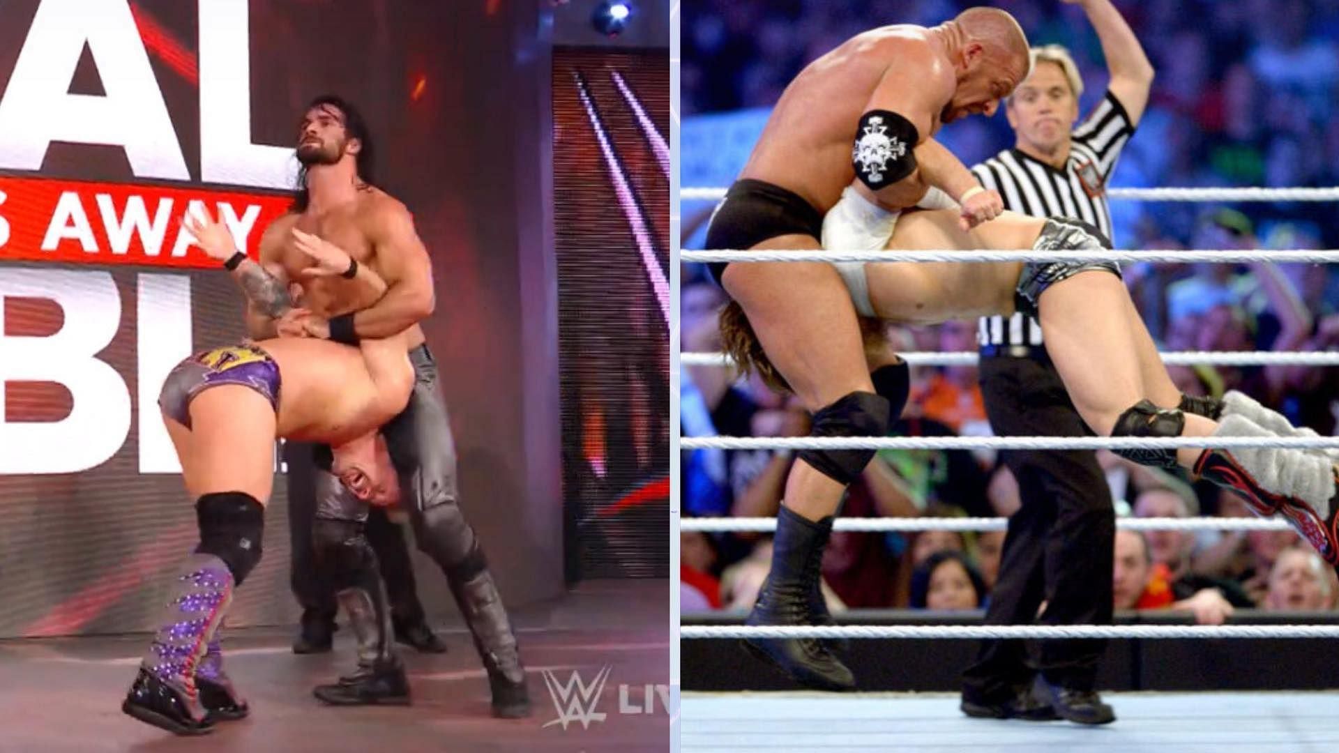 Seth Rollins and Triple H in picture