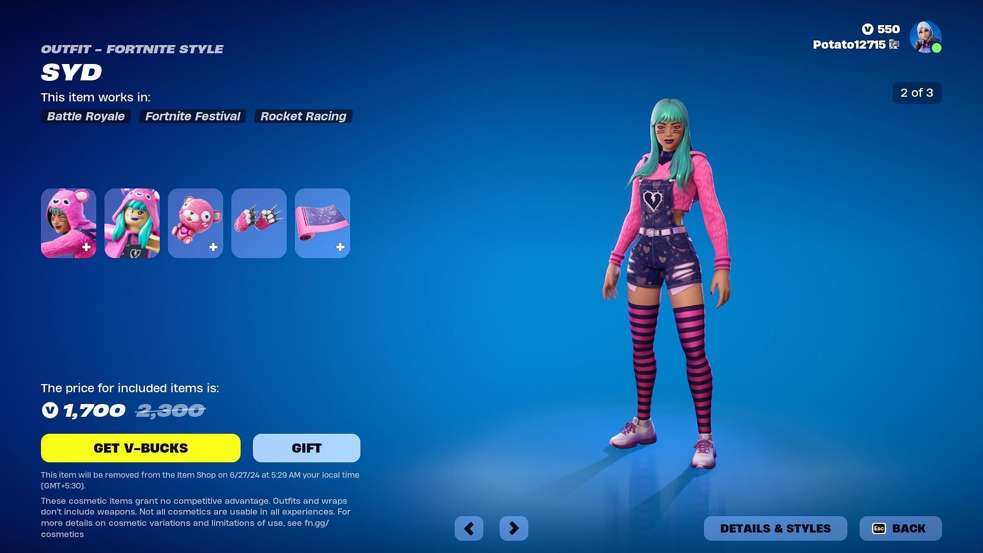 How to get Syd skin in Fortnite