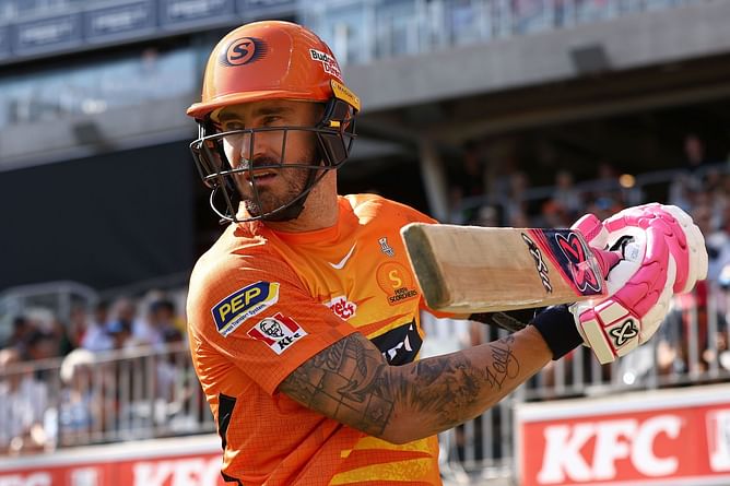 Has Faf du Plessis retired from international cricket?