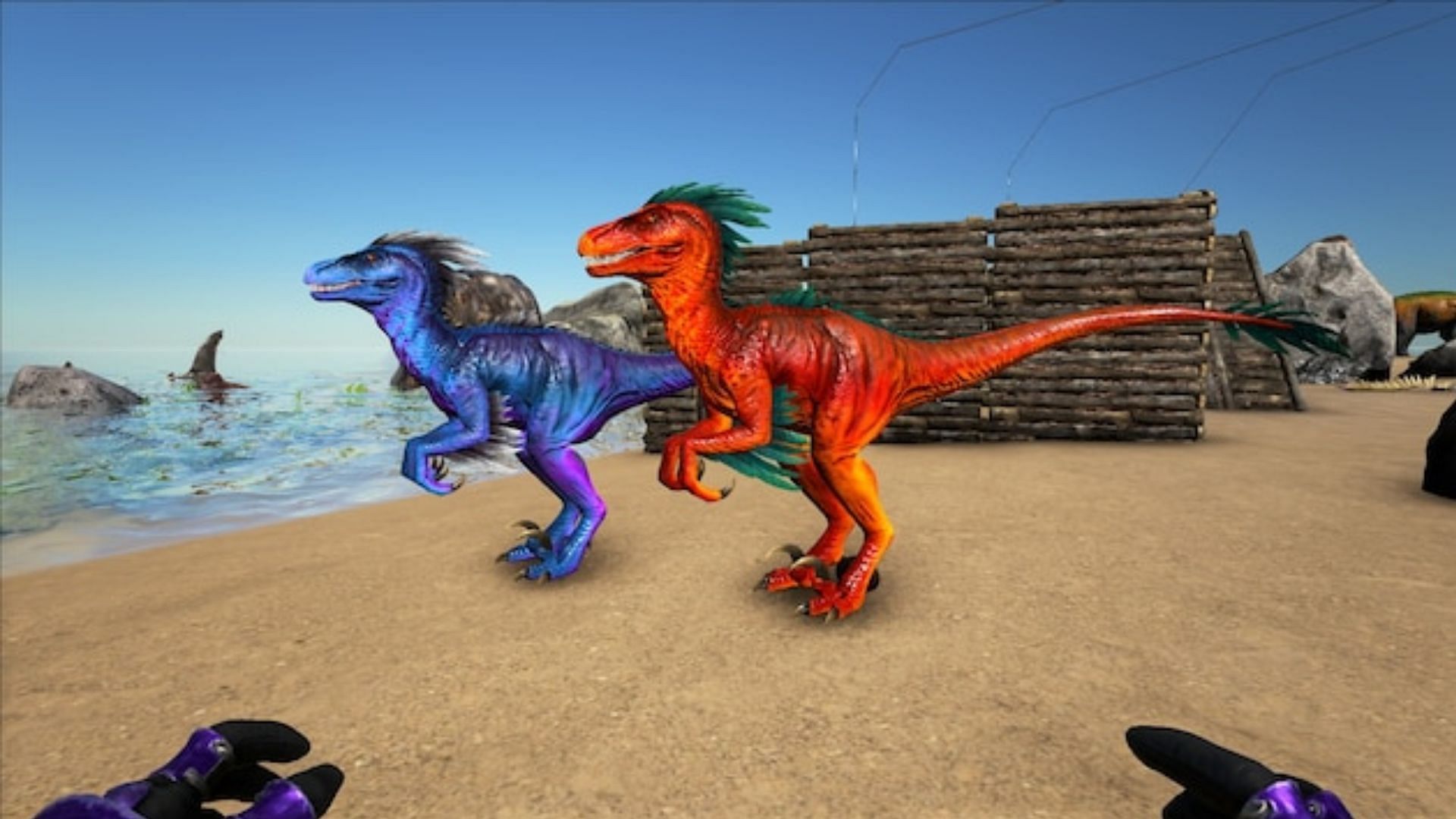 Same dinos can look different because of color (Image via Studio Wildcard)