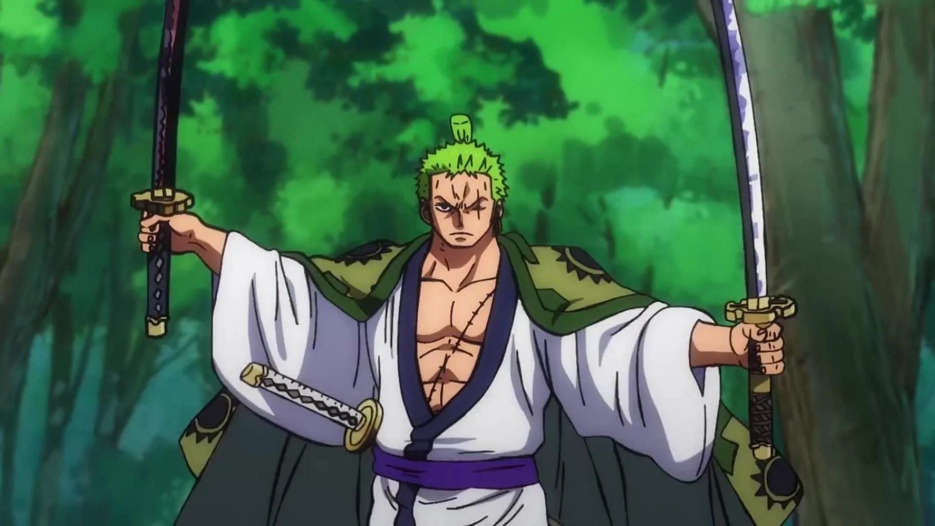 Zoro received the Enma in Wano country