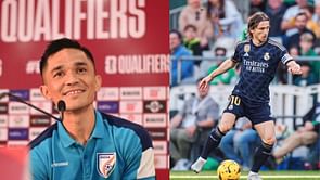 Ballon d'Or winner Luka Modric sends heartfelt message to Sunil Chhetri ahead of his farewell match for India, "You are a legend of this game"