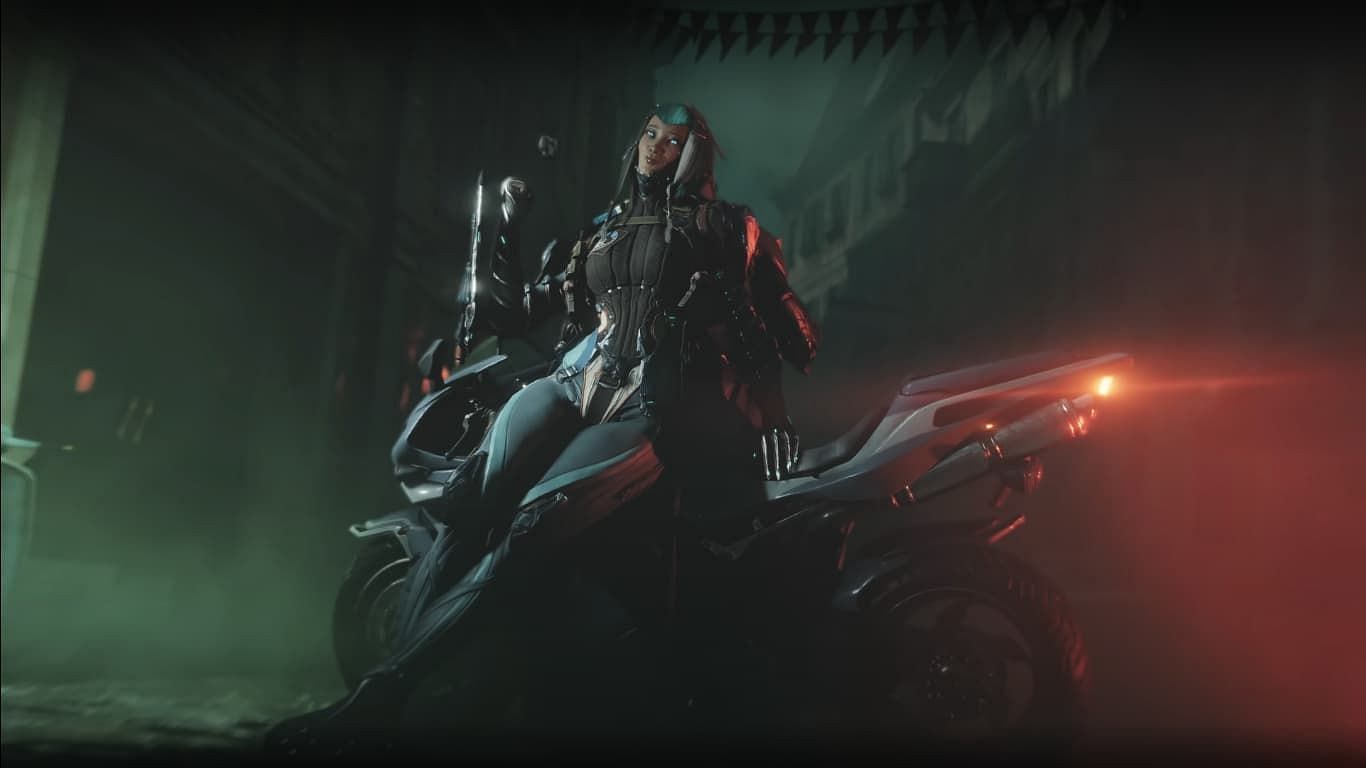 Warframe 1999 will &#039;heavily feature&#039; the atomibike (Image via Digitial Extremes)
