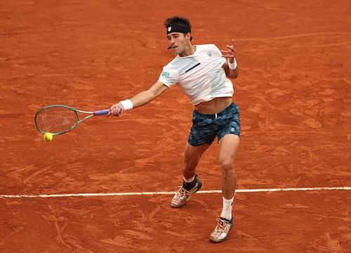 Tomas Martin Etcheverry at the 2024 French Open