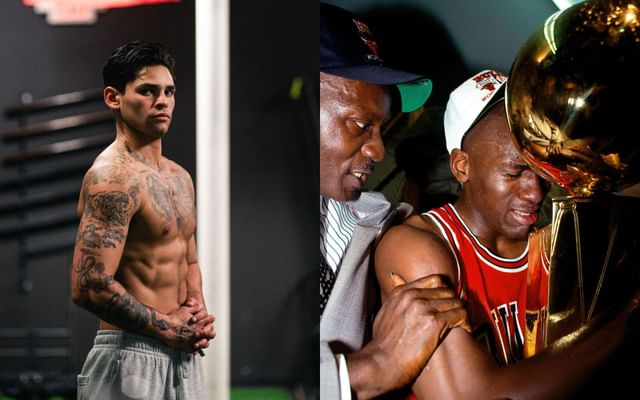 michael jordan six rings pic