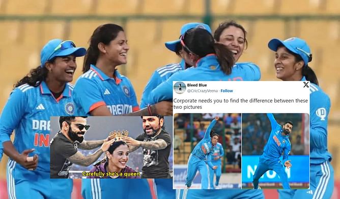 "Corporate needs you to find the difference between these two pictures"- Top 10 funny memes after India edge past South Africa in 2nd Women's ODI