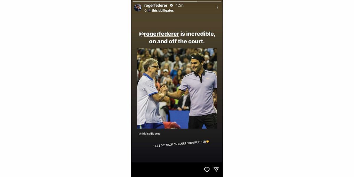 The Swiss on Instagram (instagram.com/rogerfederer/)