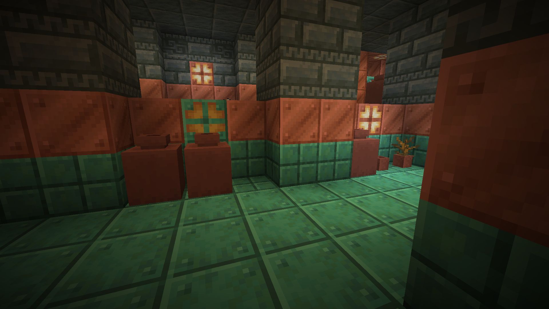 Decorated pots were totally broken before this bug was fixed (Image via Mojang)