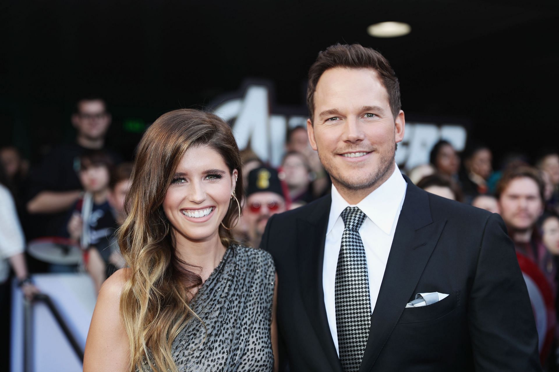 Katherine Schwarzenegger and Chris Pratt (Image via Getty/Rich Polk)