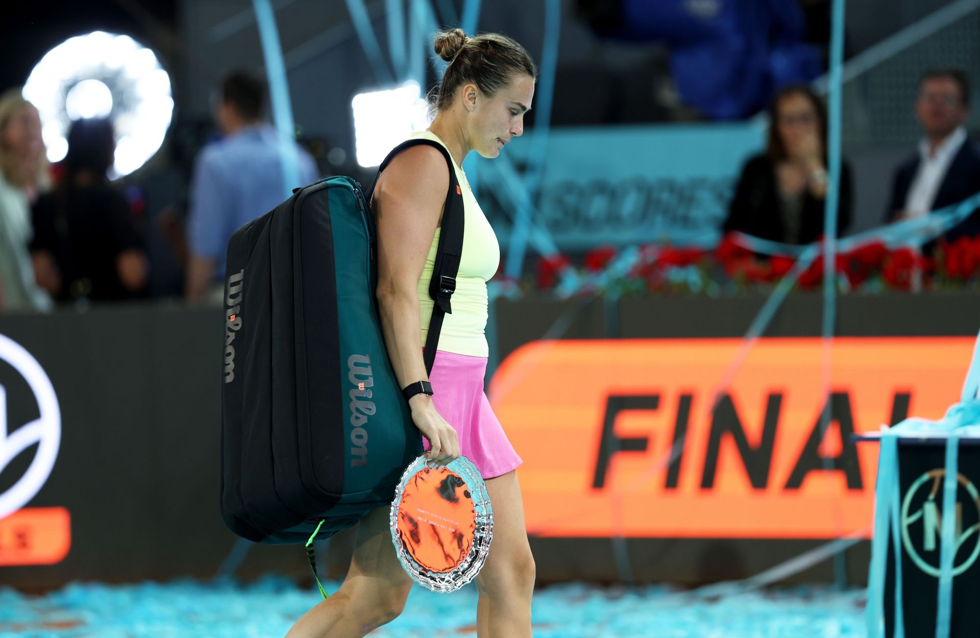 Aryna Sabalenka at the 2024 Madrid Open