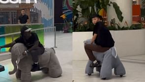 "Kai's motion has been crazy" - Fans react as Kim Kardashian posts Kai Cenat's appearance at North West’s birthday party