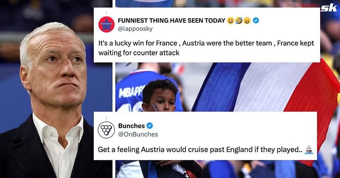 “Lucky win for France” - X reacts as Kylian Mbappe-led French team begin Euro 2024 campaign with narrow win